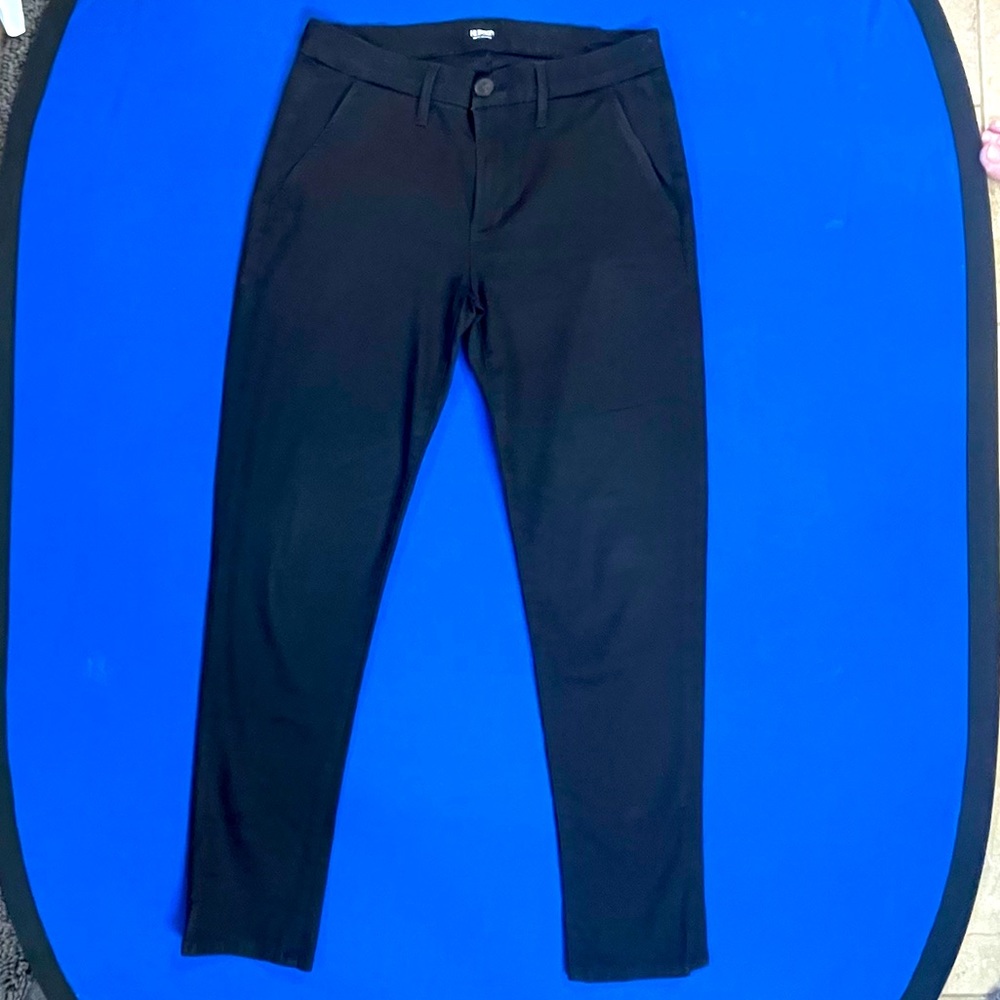 Hudson Jamie Slim Chino Pants - Size 27 - Black